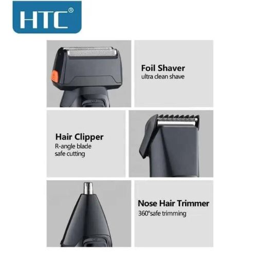 HTC AT-1088 Multi-grooming 3-in-1 Shaver, Nose, and Hair Clipper for Men (3)