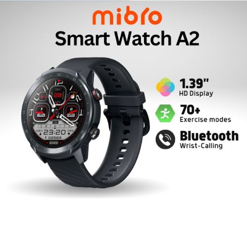 Mibro A2 calling smart watch Sporty looks Dual Straps