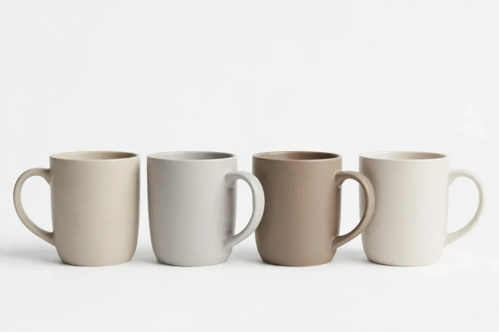 MorningMug Ceramic Mug Set 4pc